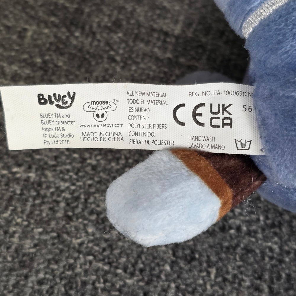 Moose Bluey and Friends Socks Puppy Mini Plush 6 inch Stuffed Animal Toy - Picture 4 of 6